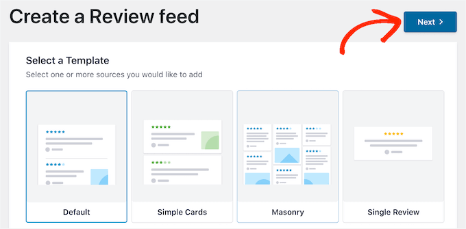 Choosing a Smash Balloon template for your reviews Choosing a Smash Balloon template for your reviews