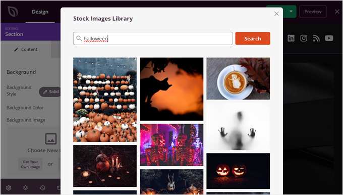 Integrazione Unsplash di SeedProd
