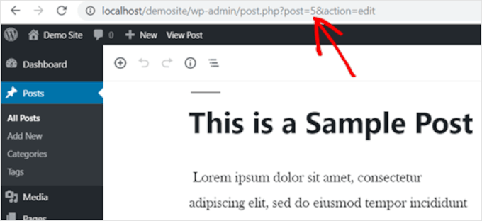 Find WordPress post ID Find WordPress post ID