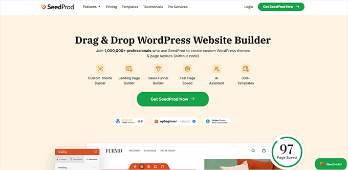 SeedProd website SeedProd website