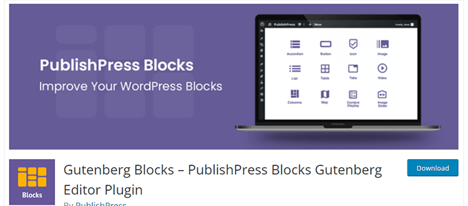 PublishPress blocks PublishPress blocks