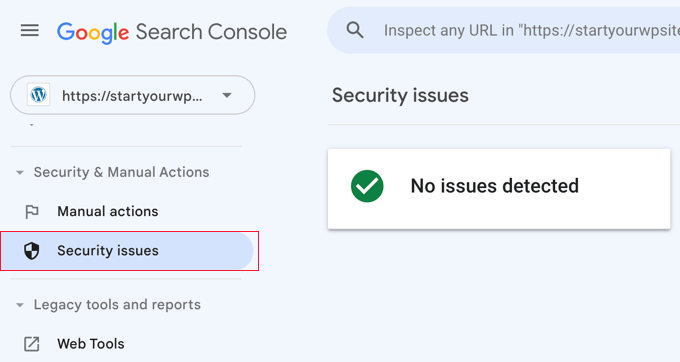 Problemas de seguridad de Google Search Console Problemas de seguridad de Google Search Console