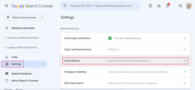 Configuración de Google Search Console Configuración de Google Search Console