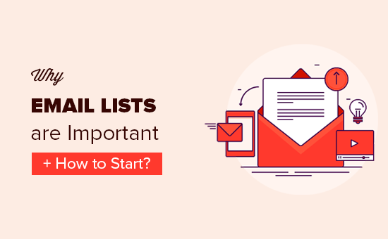 Why building an email list is so important Why building an email list is so important