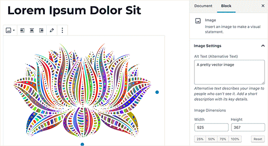 SVG-Datei in WordPress-Beitrag einbetten