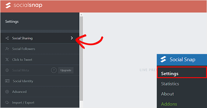 Expand the social sharing tab Expand the social sharing tab
