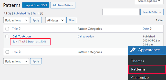 Manage pattern in old WordPress themes Manage pattern in old WordPress themes