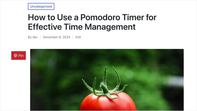 Pinterest Pin Button Example With Novashare Pinterest Pin Button Example With Novashare