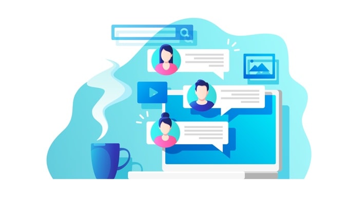 Participate in online communities Participate in Online Communities