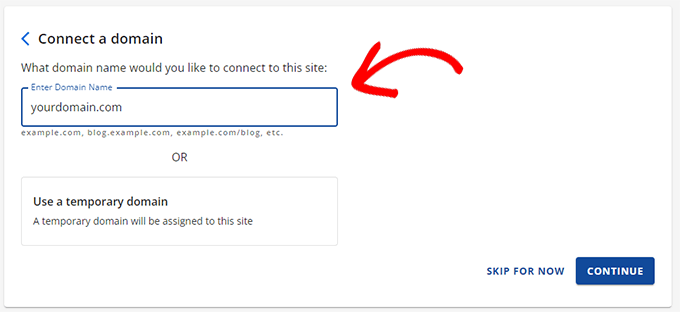 Bluehostにカスタムドメインを追加する