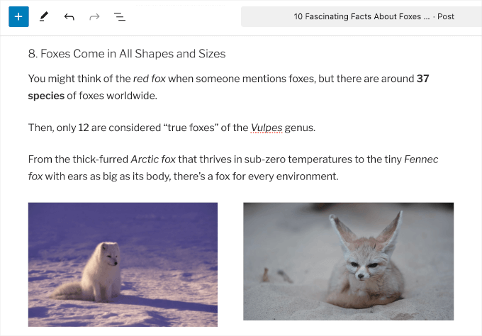 Display two images side by side in WordPress posts and pages Display two images side by side in WordPress posts and pages