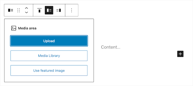 Media and text block in WordPress post editor Media and text block in WordPress post editor