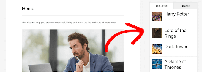 Add reviews to sidebar Add reviews to sidebar