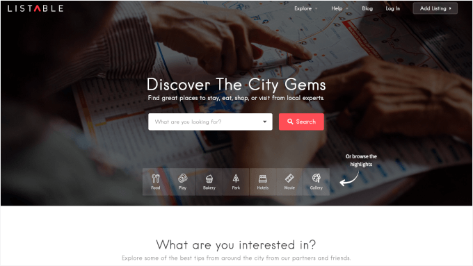 Pixelgrade's Listable Pixelgrade's Listable