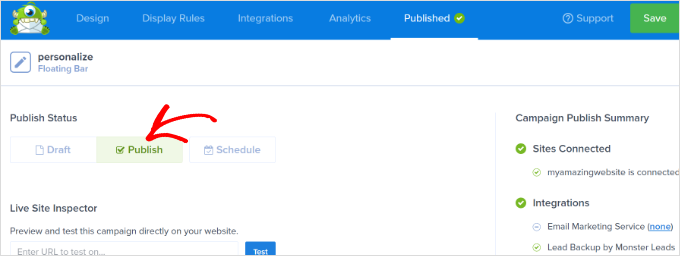 Vorherige Kampagne auswählen Vorherige Kampagne auswählen
