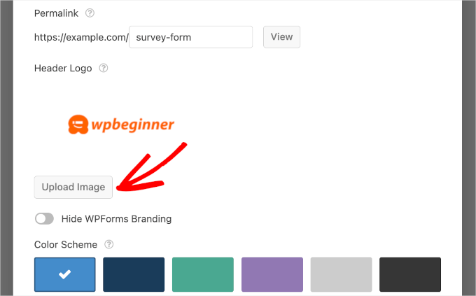 wpforms-formbuilder-conversationalform-logo Upload Header Image in Conversational Form Landing Page