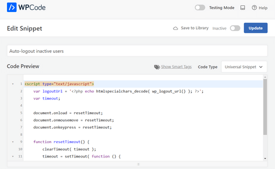 WPCode automatically adds the code for you WPCode automatically adds the code for you