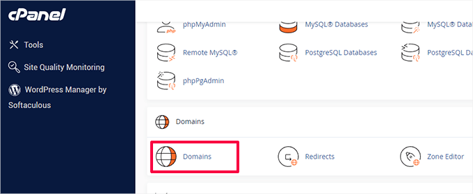 Bluehost cPanel domains Bluehost cPanel domains