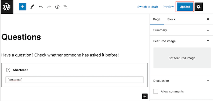 Customizing the question submission page in WordPress Customizing the question submission page in WordPress