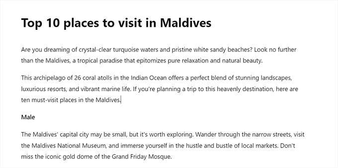 Enable the distraction free mode in the block editor Enable the distraction free mode in the block editor