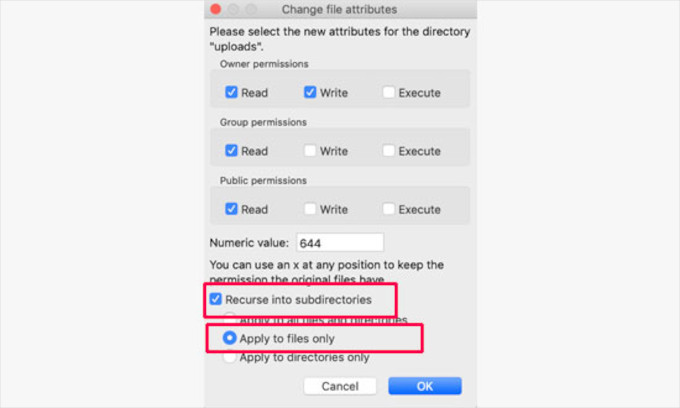 File permissions File permissions