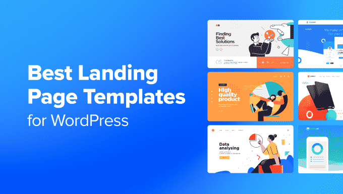Migliori modelli di landing page per WordPress