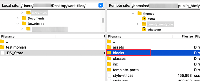 Create blocks folder inside your WordPress theme folder Create blocks folder inside your WordPress theme folder
