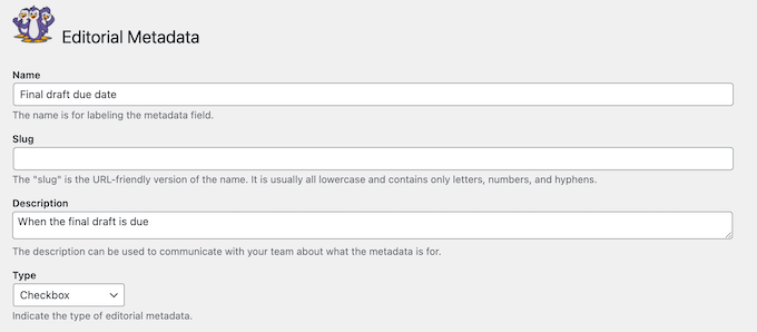 Adding editorial metadata to a WordPress blog Adding editorial metadata to a WordPress blog