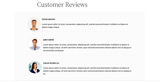 Custom block live preview Custom block live preview