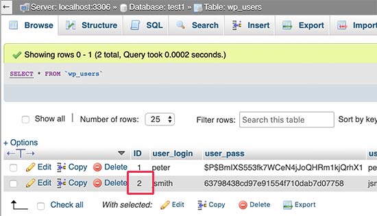 Find user ID Find user ID