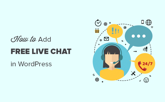 Ajouter un chat en direct gratuit dans WordPress