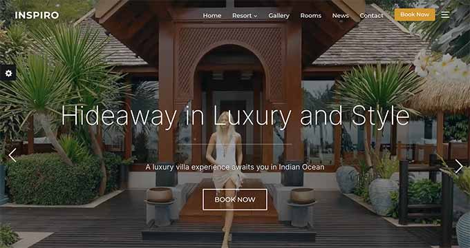 Locales Inspiro hotel theme