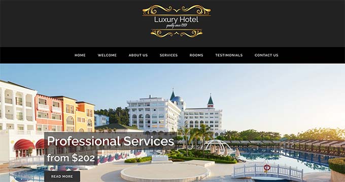 OceanWP OceanWP hotel theme