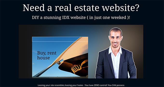 Modello di immobiliare SeedProd