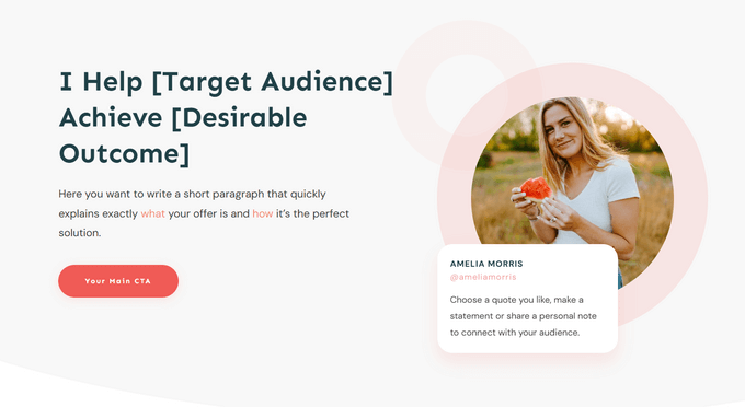 Thrive Architect Omni tema WordPress