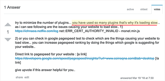 A developer blaming plugins for slow site A developer blaming plugins for slow site
