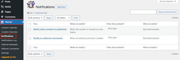 Adding email notifications to a WordPress multi-author blog Adding email notifications to a WordPress multi-author blog