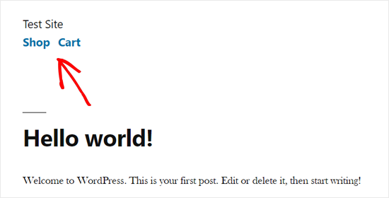 WordPress Primary Menu Demo WordPress Primary Menu Demo