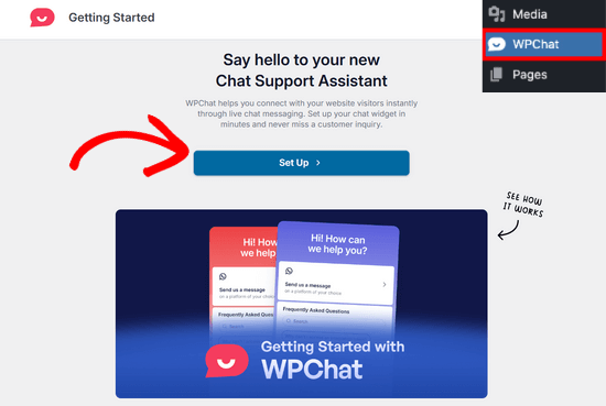 Configurer le plugin WPChat