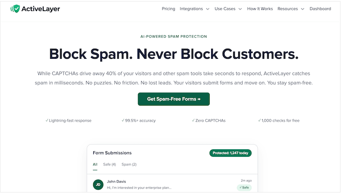ActiveLayer Spam Protection ActiveLayer Spam Protection