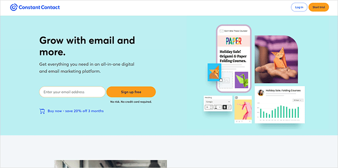 Constant Contact website Constant Contact website