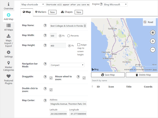 Add Bing map using a plugin Add Bing map using a plugin