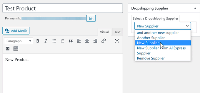 Choose a supplier in WooCommerce Dropshipping Choose a supplier in WooCommerce Dropshipping