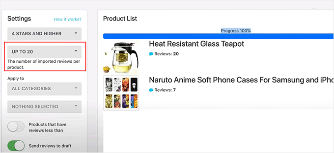 Import reviews with DropshipMe Import reviews with DropshipMe