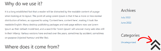 Scroll to top button preview Scroll to top button preview