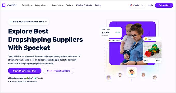 WP Amazon Affiliate and Dropshipping Spocket
