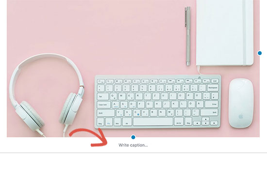 Écrire une légende