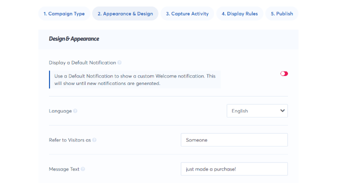 Modificați aspectul notificării