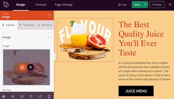 Adicionando imagens ao seu design