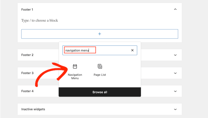Adding a navigation menu to your website's footer area Adding a navigation menu to your website's footer area